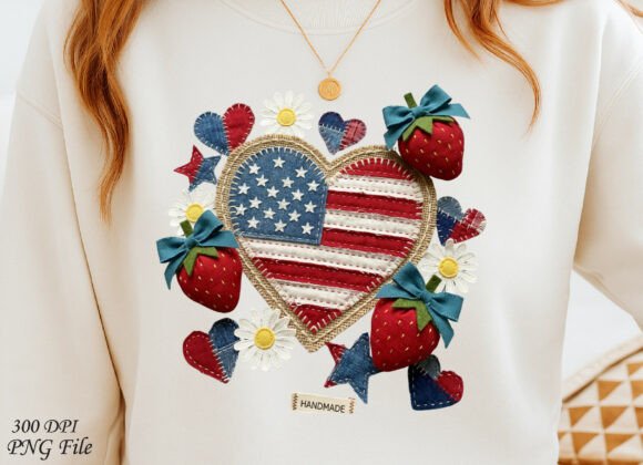 Boho 4th of July Strawberry PNG SVG Review