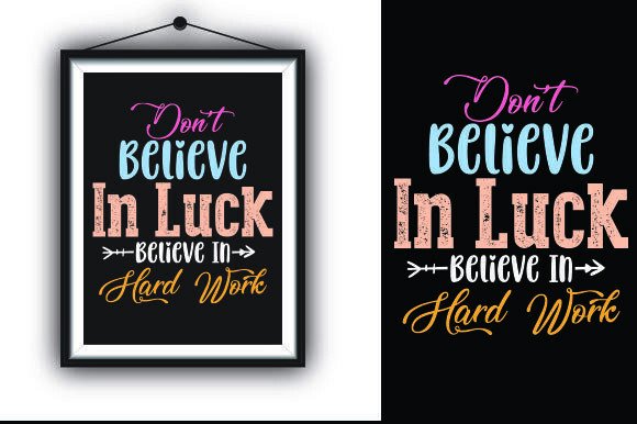 Don't Believe in Luck: A Hard Work Design Review