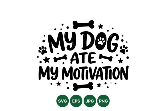 Funny Dog Motivation SVG Design Review