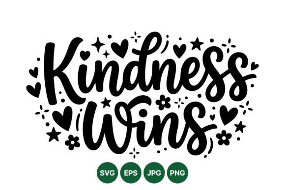Kindness Wins Inspirational Quote: A Designer Review