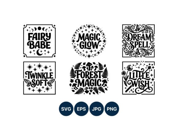 Magical Quote Vector Art Black White Review