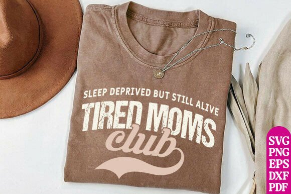Mom Life Svg Tired Moms Club Sweatshirt Review