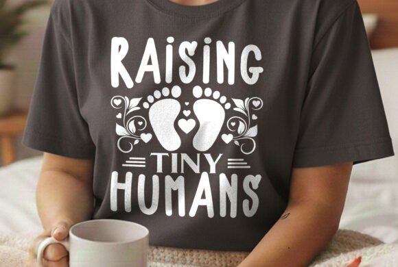 Raising Tiny Humans Funny Mom Svg Tee Review