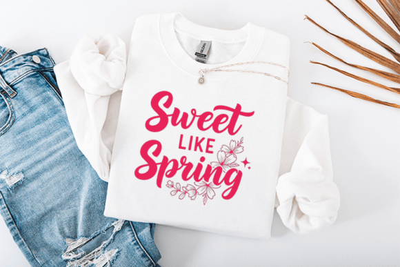 Sweet Like Spring Easter Quote Design Review