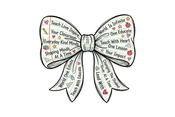 Teach Love Inspire Notebook Bow SVG Review