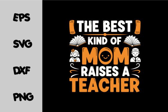 Teacher Mom Quote Retro T-Shirt Design Review