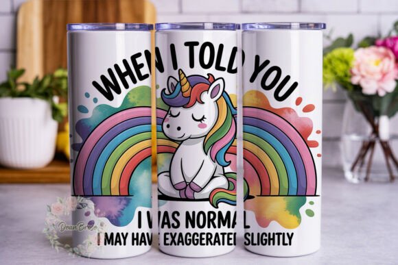 Unicorn Exaggerated Quote 20oz Wrap Review