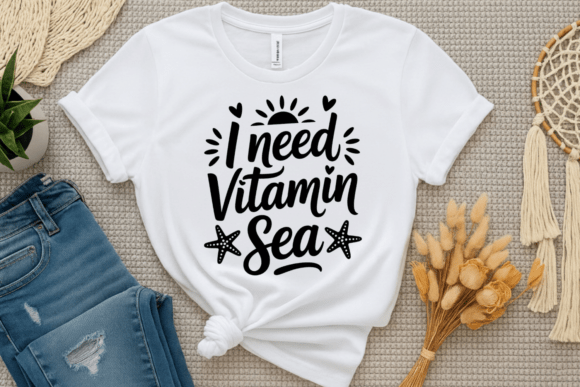Vitamin Sea PNG Vacation Typography SVG Review