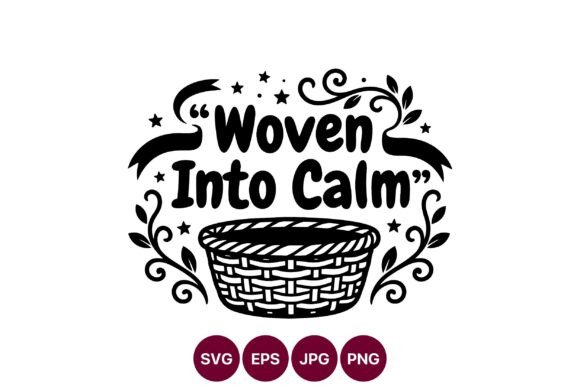 Woven Basket with Calm Quote: A Designer Review